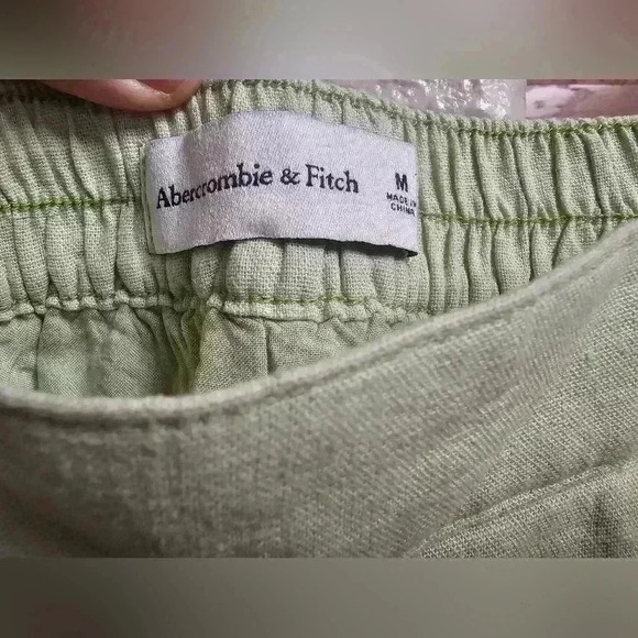 Abercrombie Linen Blend Shorts M - Picture 3 of 5